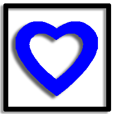 Blue heart