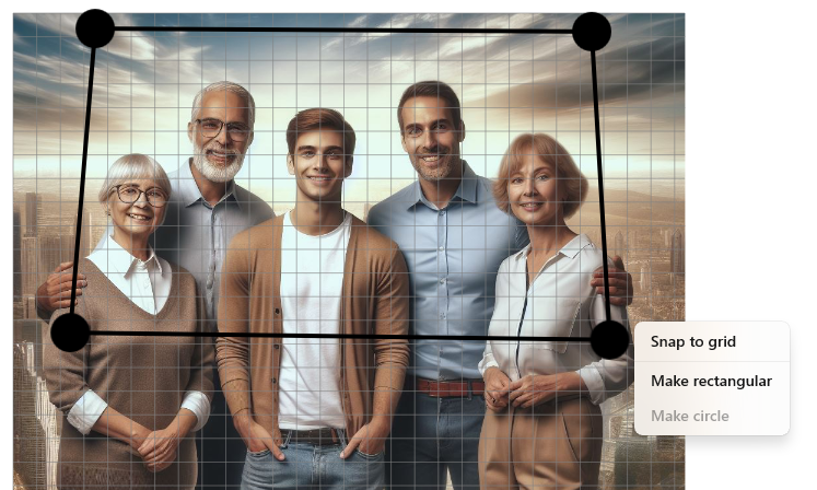 Working with rectangle